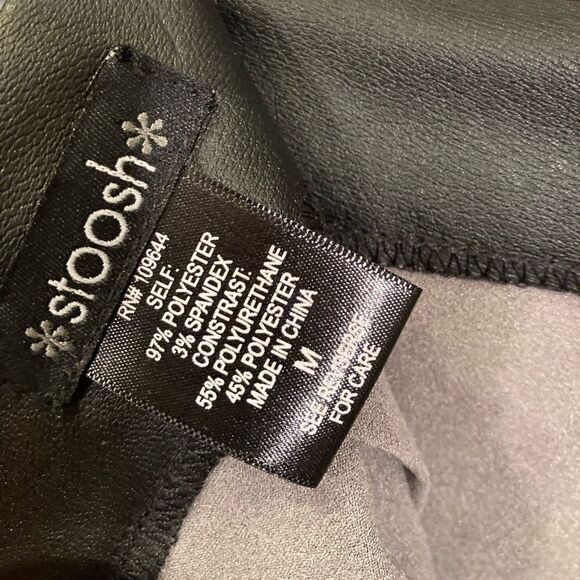 NWT Faux Leather and Suede Asymmetrical Skirt - Picture 8 of 10